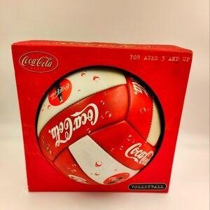Vintage NIB Coca-Cola Volleyball by Fotoball  Collectible